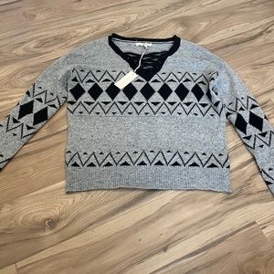 Size small gilded intent sweater